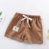 Pantaloni scurți pentru nou-născut, de la 12M la 5T, pentru băieți, ocazional, solizi, pentru copii, pantaloni, pantaloni scurți