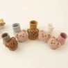 Șosete drăguț pentru bebeluș cu urs de desene animate pentru băiat, fată, din bumbac moale, cu talpă anti-alunecare, șosete pent