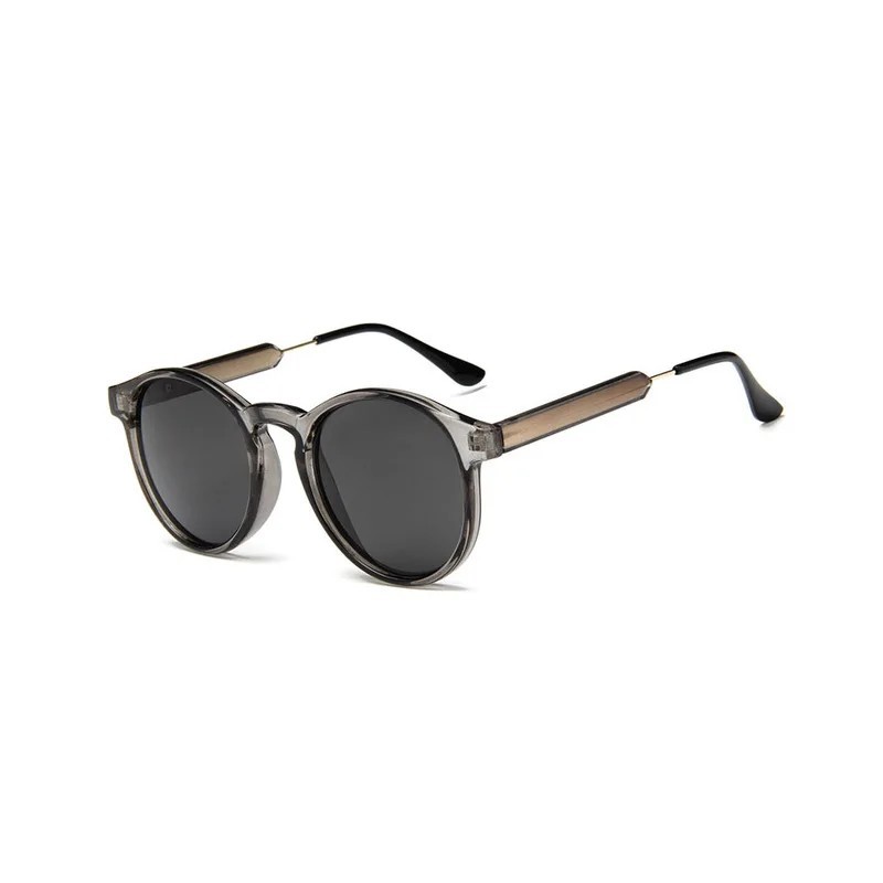 Ochelari de soare rotunzi retro femei bărbați design de marcă ochelari de soare transparenți pentru femei bărbați Oculos De Sol 