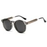 Ochelari de soare rotunzi retro femei bărbați design de marcă ochelari de soare transparenți pentru femei bărbați Oculos De Sol 
