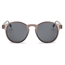 Ochelari de soare rotunzi retro femei bărbați design de marcă ochelari de soare transparenți pentru femei bărbați Oculos De Sol 