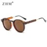 Ochelari de soare rotunzi retro femei bărbați design de marcă ochelari de soare transparenți pentru femei bărbați Oculos De Sol 