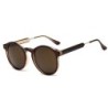 Ochelari de soare rotunzi retro femei bărbați design de marcă ochelari de soare transparenți pentru femei bărbați Oculos De Sol 