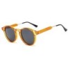 Ochelari de soare rotunzi retro femei bărbați design de marcă ochelari de soare transparenți pentru femei bărbați Oculos De Sol 