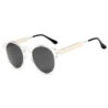 Ochelari de soare rotunzi retro femei bărbați design de marcă ochelari de soare transparenți pentru femei bărbați Oculos De Sol 