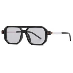 Ochelari de soare pătrați pentru bărbați și femei Nuanțe de blocare a luminii albastre Ochelari de soare UV400 Ochelari de veder