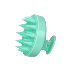Șampon din silicon Cap de perie Pieptene pentru masaj al scalpului Pieptene pentru spălarea părului Perie pentru masaj corporal 
