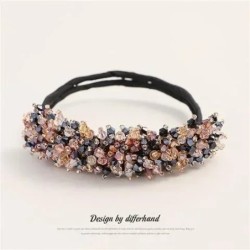 Moda coreeană Crystal Pearl Updo Agrafe de păr Elegante împletitură Barete de păr Accesorii pentru păr Fete Femei