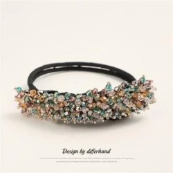 Moda coreeană Crystal Pearl Updo Agrafe de păr Elegante împletitură Barete de păr Accesorii pentru păr Fete Femei