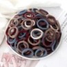 50 buc Benți pentru păr pentru femei, fete, culori mixte, 4 cm, legături de păr de bază, bentiță elastică pentru păr, accesorii 
