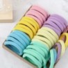 50 buc Benți pentru păr pentru femei, fete, culori mixte, 4 cm, legături de păr de bază, bentiță elastică pentru păr, accesorii 