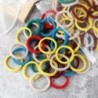 50 buc Benți pentru păr pentru femei, fete, culori mixte, 4 cm, legături de păr de bază, bentiță elastică pentru păr, accesorii 