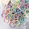 50 buc Benți pentru păr pentru femei, fete, culori mixte, 4 cm, legături de păr de bază, bentiță elastică pentru păr, accesorii 