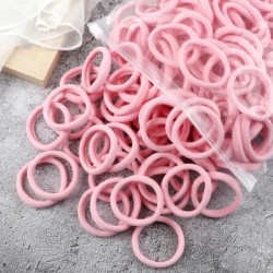 50 buc Benți pentru păr pentru femei, fete, culori mixte, 4 cm, legături de păr de bază, bentiță elastică pentru păr, accesorii 