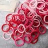 50 buc Benți pentru păr pentru femei, fete, culori mixte, 4 cm, legături de păr de bază, bentiță elastică pentru păr, accesorii 