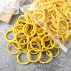 50 buc Benți pentru păr pentru femei, fete, culori mixte, 4 cm, legături de păr de bază, bentiță elastică pentru păr, accesorii 