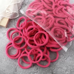 50 buc Benți pentru păr pentru femei, fete, culori mixte, 4 cm, legături de păr de bază, bentiță elastică pentru păr, accesorii 