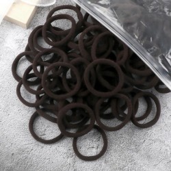 50 buc Benți pentru păr pentru femei, fete, culori mixte, 4 cm, legături de păr de bază, bentiță elastică pentru păr, accesorii 