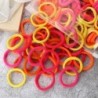 50 buc Benți pentru păr pentru femei, fete, culori mixte, 4 cm, legături de păr de bază, bentiță elastică pentru păr, accesorii 