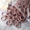 50 buc Benți pentru păr pentru femei, fete, culori mixte, 4 cm, legături de păr de bază, bentiță elastică pentru păr, accesorii 