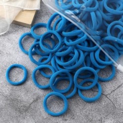 50 buc Benți pentru păr pentru femei, fete, culori mixte, 4 cm, legături de păr de bază, bentiță elastică pentru păr, accesorii 