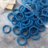 50 buc Benți pentru păr pentru femei, fete, culori mixte, 4 cm, legături de păr de bază, bentiță elastică pentru păr, accesorii 