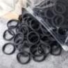 50 buc Benți pentru păr pentru femei, fete, culori mixte, 4 cm, legături de păr de bază, bentiță elastică pentru păr, accesorii 