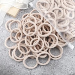 50 buc Benți pentru păr pentru femei, fete, culori mixte, 4 cm, legături de păr de bază, bentiță elastică pentru păr, accesorii 