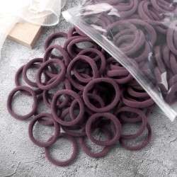 50 buc Benți pentru păr pentru femei, fete, culori mixte, 4 cm, legături de păr de bază, bentiță elastică pentru păr, accesorii 