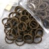 50 buc Benți pentru păr pentru femei, fete, culori mixte, 4 cm, legături de păr de bază, bentiță elastică pentru păr, accesorii 