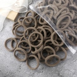50 buc Benți pentru păr pentru femei, fete, culori mixte, 4 cm, legături de păr de bază, bentiță elastică pentru păr, accesorii 