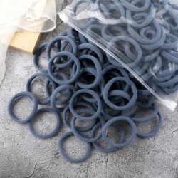 50 buc Benți pentru păr pentru femei, fete, culori mixte, 4 cm, legături de păr de bază, bentiță elastică pentru păr, accesorii 