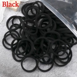 50 bucăți/set femei fete benzi de păr de bază 4 cm, culori uni simple, bentiță elastică pentru păr, frânghii, legături, accesori