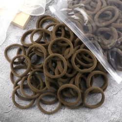 50 bucăți/set femei fete benzi de păr de bază 4 cm, culori uni simple, bentiță elastică pentru păr, frânghii, legături, accesori