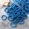 50 bucăți/set femei fete benzi de păr de bază 4 cm, culori uni simple, bentiță elastică pentru păr, frânghii, legături, accesori