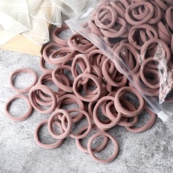 50 bucăți/set femei fete benzi de păr de bază 4 cm, culori uni simple, bentiță elastică pentru păr, frânghii, legături, accesori