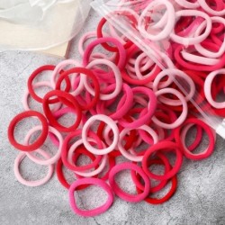 50 bucăți/set femei fete benzi de păr de bază 4 cm, culori uni simple, bentiță elastică pentru păr, frânghii, legături, accesori