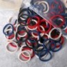 50 bucăți/set femei fete benzi de păr de bază 4 cm, culori uni simple, bentiță elastică pentru păr, frânghii, legături, accesori