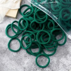 50 bucăți/set femei fete benzi de păr de bază 4 cm, culori uni simple, bentiță elastică pentru păr, frânghii, legături, accesori