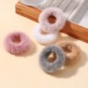 5/15 buc/lot pentru fetițe benzi elastice de păr din pluș Bandă mică de cauciuc pentru copii Dulciuri Scrunchie cu blană Legătur