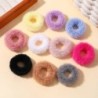 5/15 buc/lot pentru fetițe benzi elastice de păr din pluș Bandă mică de cauciuc pentru copii Dulciuri Scrunchie cu blană Legătur