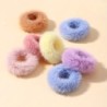 5/15 buc/lot pentru fetițe benzi elastice de păr din pluș Bandă mică de cauciuc pentru copii Dulciuri Scrunchie cu blană Legătur