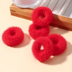 5/15 buc/lot pentru fetițe benzi elastice de păr din pluș Bandă mică de cauciuc pentru copii Dulciuri Scrunchie cu blană Legătur