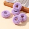5/15 buc/lot pentru fetițe benzi elastice de păr din pluș Bandă mică de cauciuc pentru copii Dulciuri Scrunchie cu blană Legătur
