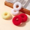 5/15 buc/lot pentru fetițe benzi elastice de păr din pluș Bandă mică de cauciuc pentru copii Dulciuri Scrunchie cu blană Legătur