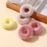 5/15 buc/lot pentru fetițe benzi elastice de păr din pluș Bandă mică de cauciuc pentru copii Dulciuri Scrunchie cu blană Legătur