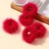 5/15 buc/lot pentru fetițe benzi elastice de păr din pluș Bandă mică de cauciuc pentru copii Dulciuri Scrunchie cu blană Legătur