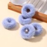 5/15 buc/lot pentru fetițe benzi elastice de păr din pluș Bandă mică de cauciuc pentru copii Dulciuri Scrunchie cu blană Legătur