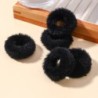 5/15 buc/lot pentru fetițe benzi elastice de păr din pluș Bandă mică de cauciuc pentru copii Dulciuri Scrunchie cu blană Legătur