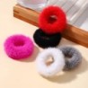 5/15 buc/lot pentru fetițe benzi elastice de păr din pluș Bandă mică de cauciuc pentru copii Dulciuri Scrunchie cu blană Legătur